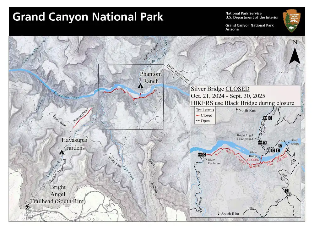 grand-canyon-national-park-map-trail-closures-summer 2025-1