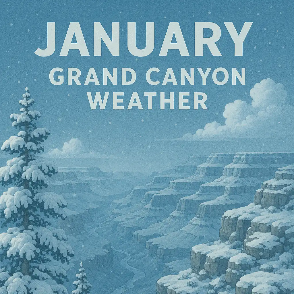 january grand canyon weather