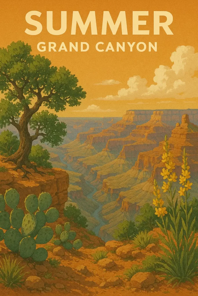 summer grand canyon weather